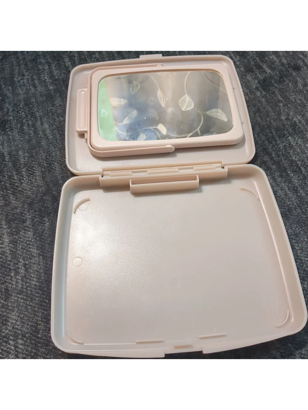 Mary Kay Large Light Pink Color Palette Make Up Compact Case Mirror